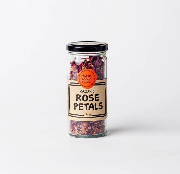 Rose Petals Organic 15g Mindful Foods