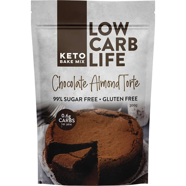 Chocolate Almond Torte Keto Bake Mix 300g Low Carb Life