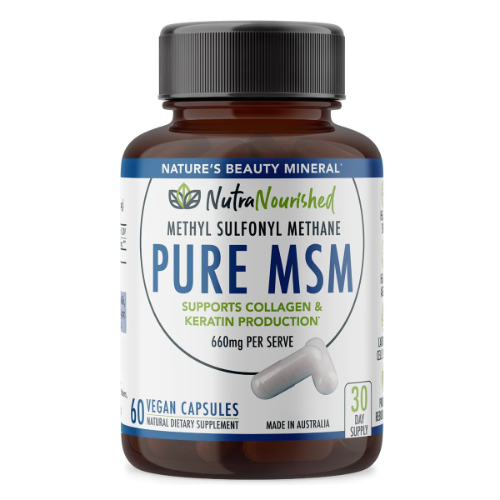 MSM Pure 60VC Nutra Nourished