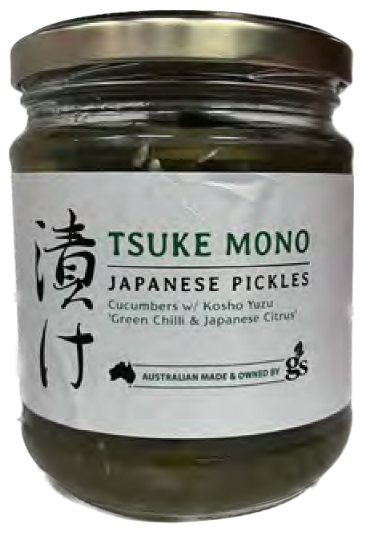 Cucumbers with Kosho Yuzu 400g Tsuke Mono