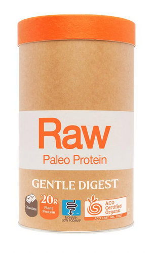 Amazonia Raw Protein Organic Paleo Gentle Digest Chocolate 500g