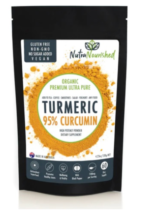 Nutra nourished ORGANIC TURMERIC 95% CURCUMIN 60g