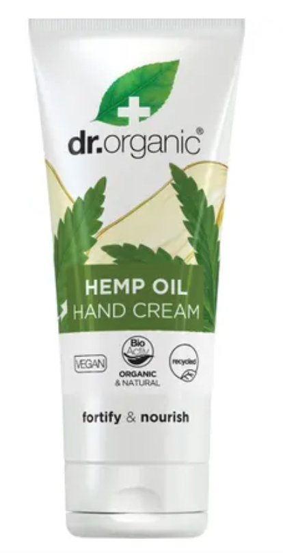 Dr Organic Hand Cream Hemp Oil 100ml