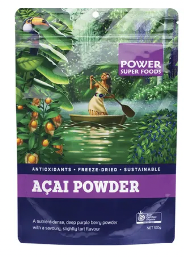 Acai Powder Certified Organic 100g