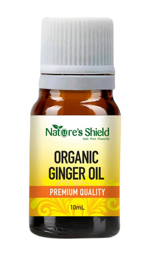 Natures Shield Organic Essential Oil Ginger 10ml