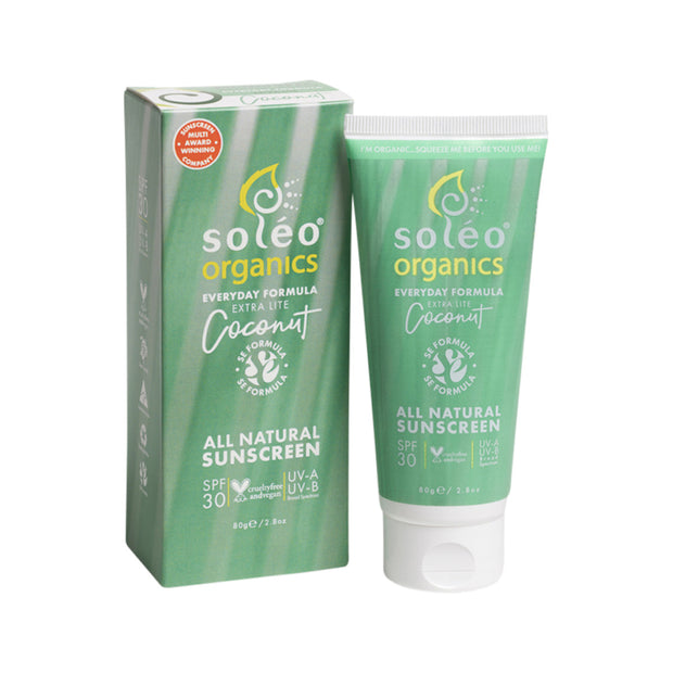 Soleo Sunscreen 30SPF30 Everyday Coconut 80g