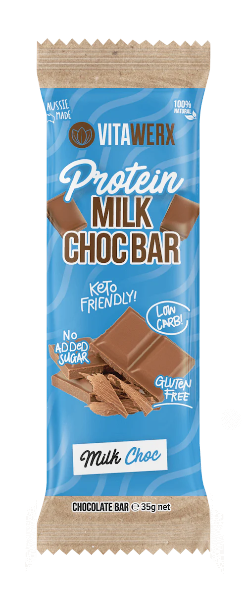 Protein Milk Chocolate Bar 35g Vitawerx