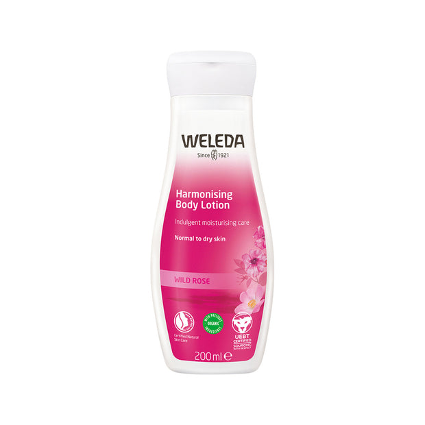 Body Lotion Harmonising Wild Rose 200ml Weleda