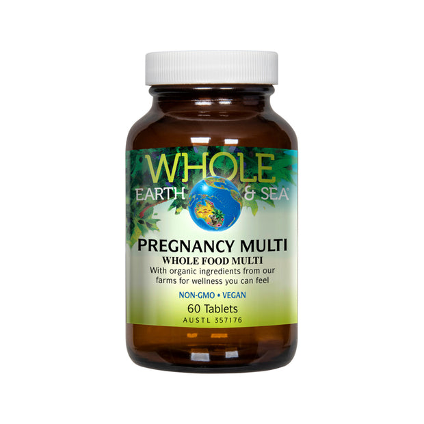 Pregnancy Multi (Wholefood Multi) 60T Whole Earth & Sea