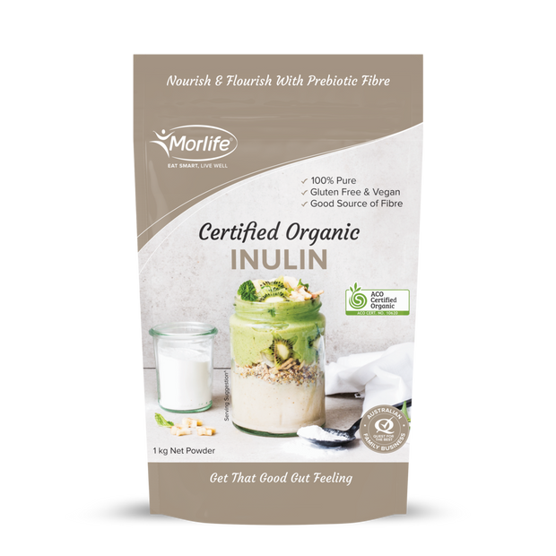 Inulin Powder Certified Organic 150g Morlife - Broome Natural Wellness