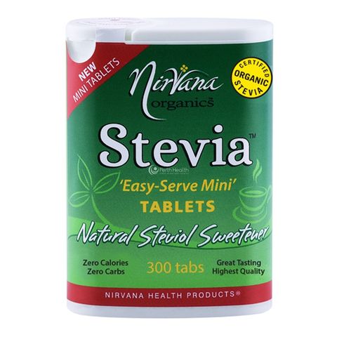 Organic Stevia Tablets Mini 300T NIRVANA - Broome Natural Wellness